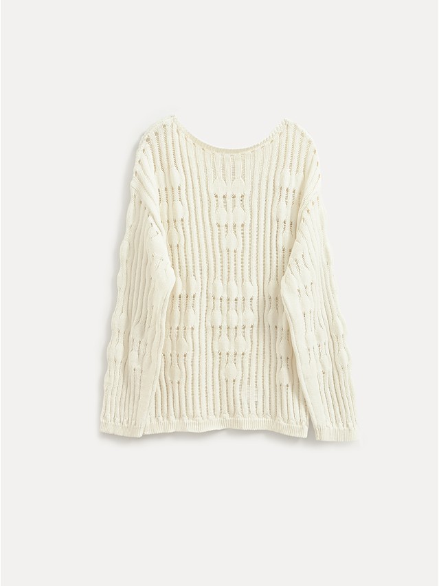 Джемпер женский CE LDK2554 25С-54СП, р.170-84-88, ecru - 6