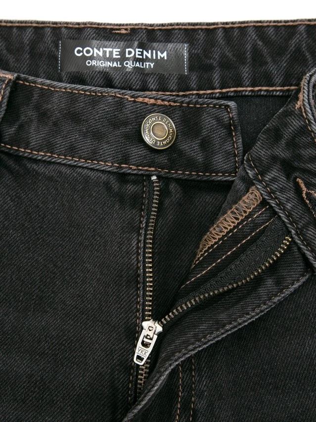 Джинсы жен. C CON-960, р.164-90, washed black - 11