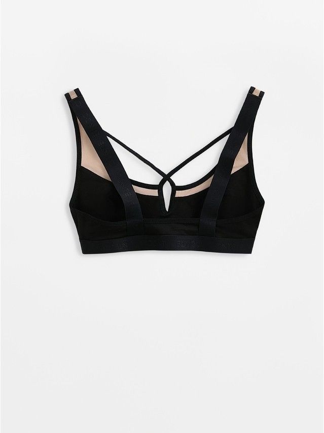 Бюстье женское CE CRISS CROSS LBE 3014, р.170-84, black-natural - 5