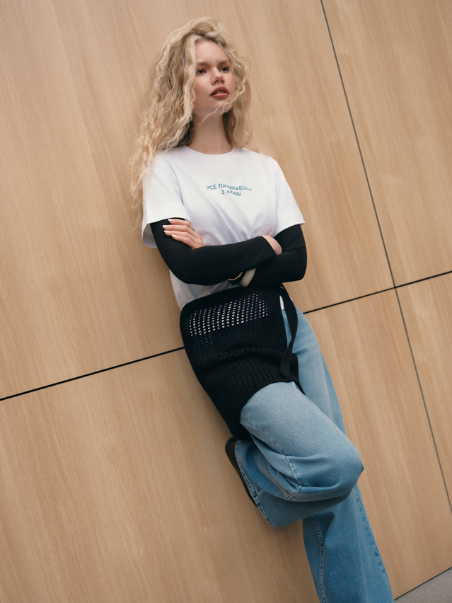 Платок жен. C LDK25195 25С-195СП, р.34*60, black - 3