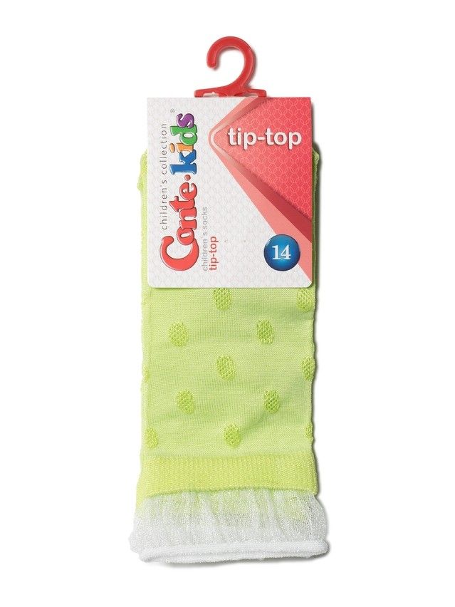 Носки детские TIP-TOP 19С-178СП, р.14, 489 салатовый - 5