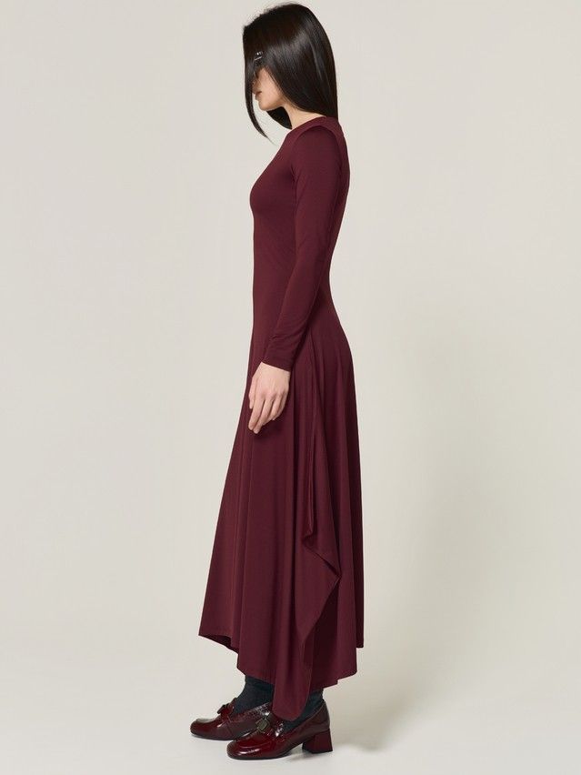 Платье женское C LPL 3493, р.170-84-90, burgundy - 3