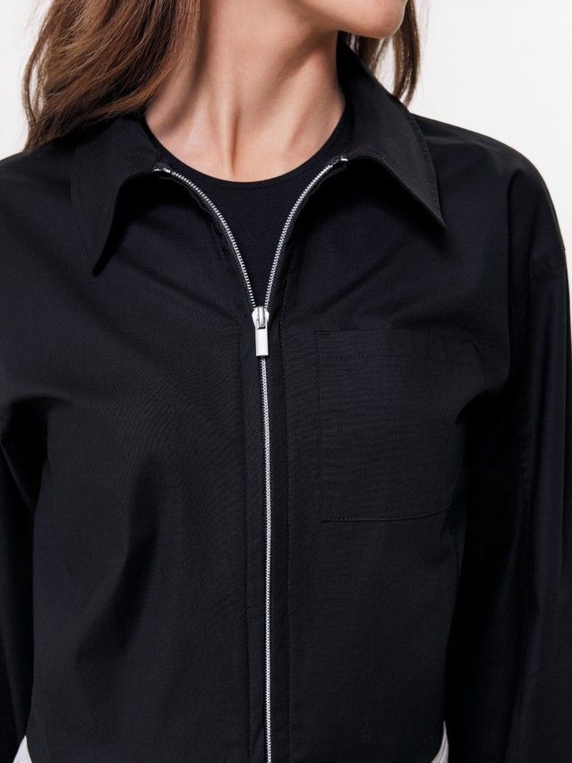 Рубашка женская C LRU 3524, р.170-84-90, black - 6