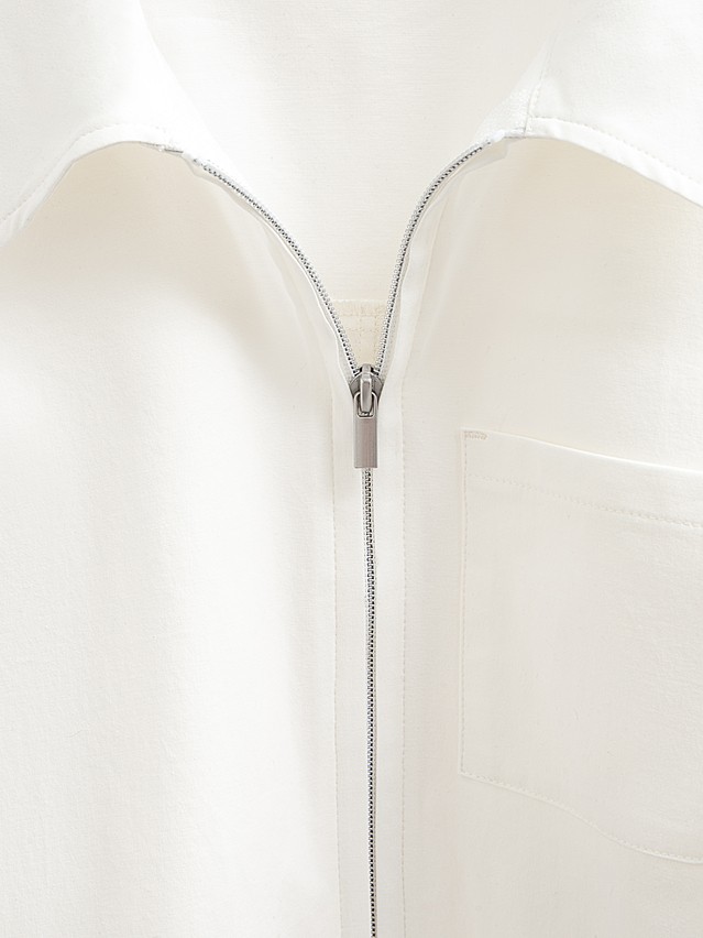 Рубашка женская C LRU 3524, р.170-84-90, ecru - 2