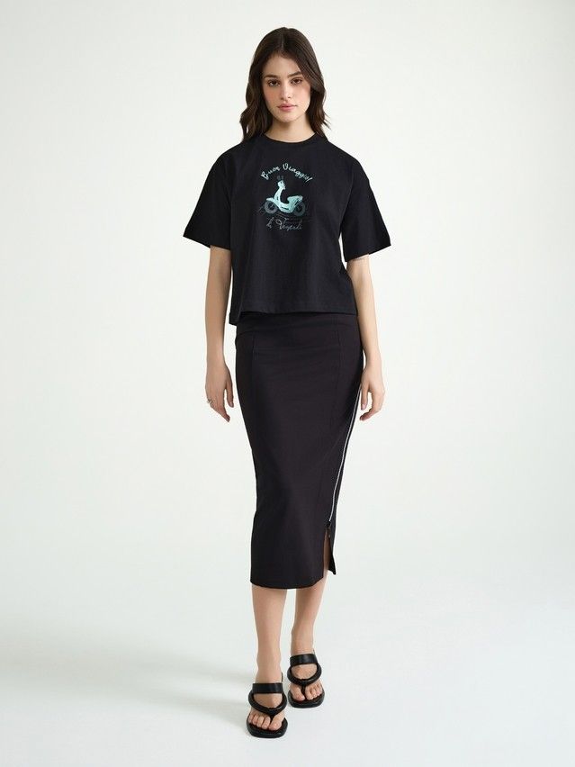 Джемпер женский CE LD 3032, р.170-92, black-scooter - 3