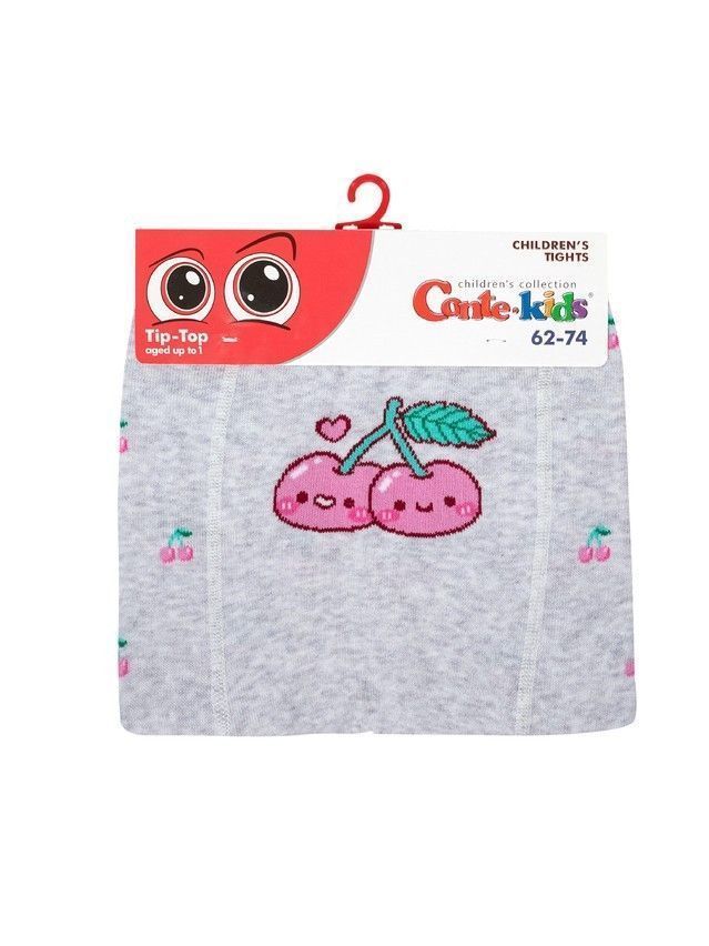 Колготки дет. CK TIP-TOP, р.62-74 (12),705 светло-серый - 3