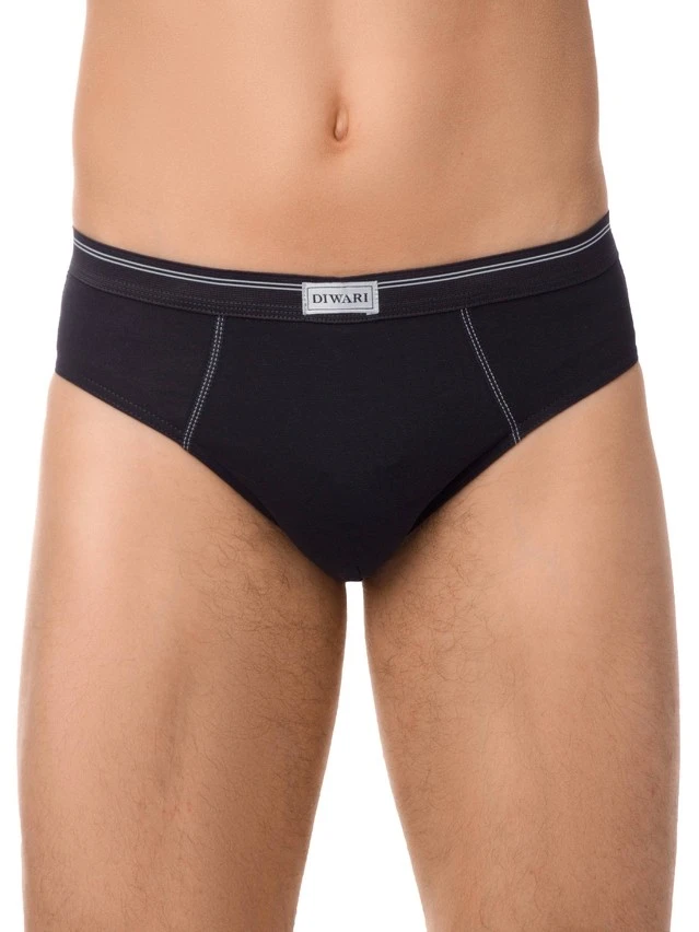 Трусы мужские BASIC SLIP 017 8С-117ТСП, p. 102,106/XL, черный - 1