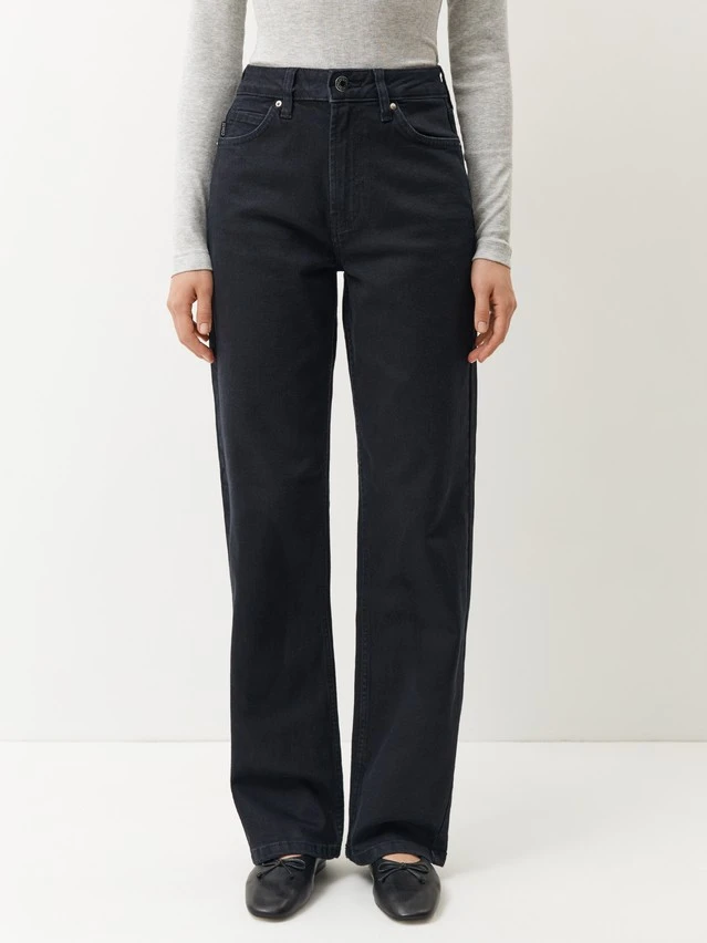 Джинсы жен. C CON-948, р.164-90, washed black - 4