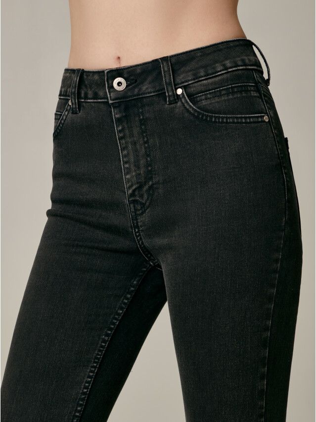 Брюки джинсовые женские CE CON-527, р.170-102, washed black - 4