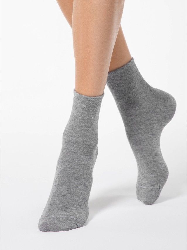 Носки женские вискозные CE COMFORT (ангора) 14С-114СП, р.23-25, 000 серый - 2
