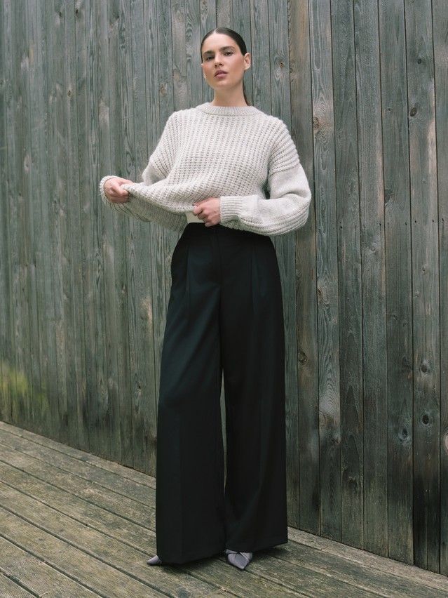 Брюки женские C LBK 3258, р.170-84-90, black - 1