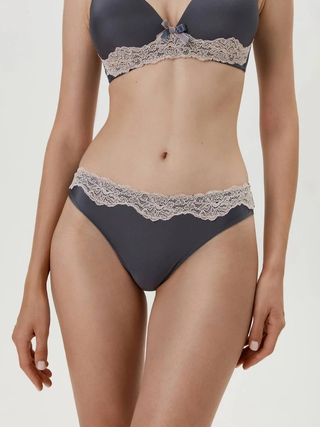 Трусы женские CE FLEUR TP6047, р.102, графит - 2