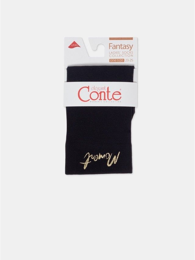 Носки женские CE FANTASY 24С-6СП, р.23-25, gold-nero - 6