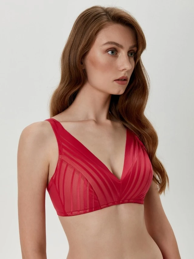 Бюстгальтер CE SPORT GLAM RB7129, р.70A, брусника - 3