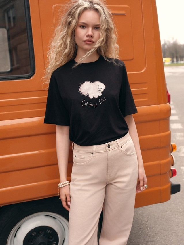 Джемпер женский CE LD 3036, р.170-92, black-cat club - 3