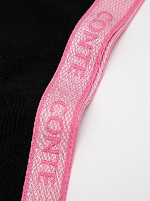 Трусы жен. CE PRINT DOTS LB 2545, р.90, black-pink - 4