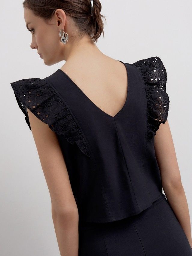 Блузка женская CE LBL 2603, р.170-84-90, black - 2