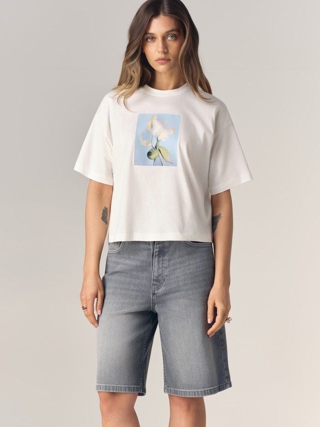 Джемпер женский C LD 3469, р.170-84, milk-tulip - 6