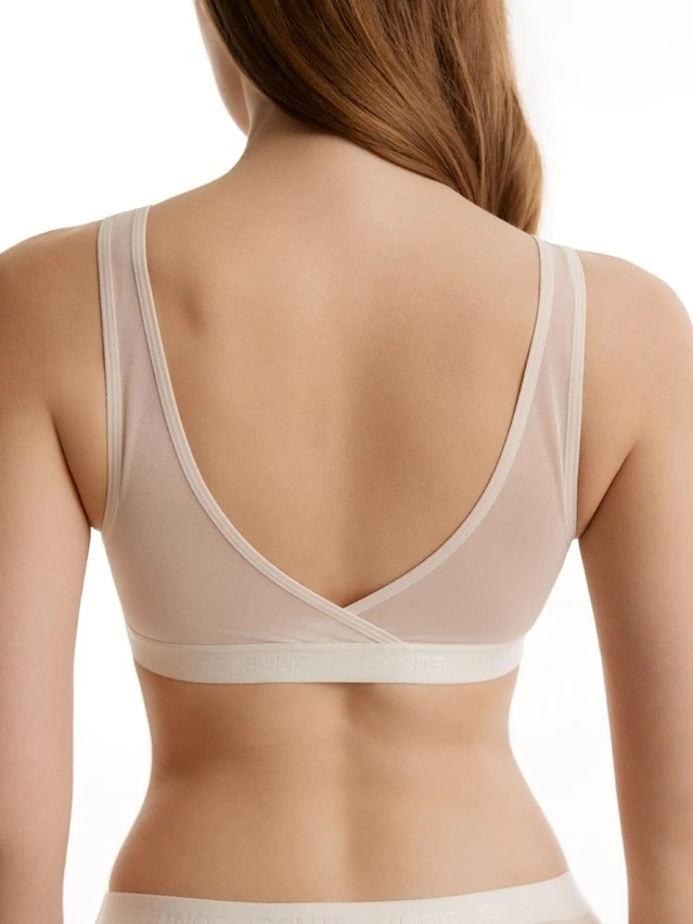 Топ жен. C DOUBLE LINES LBE 3547, р.170-84, beige - 2