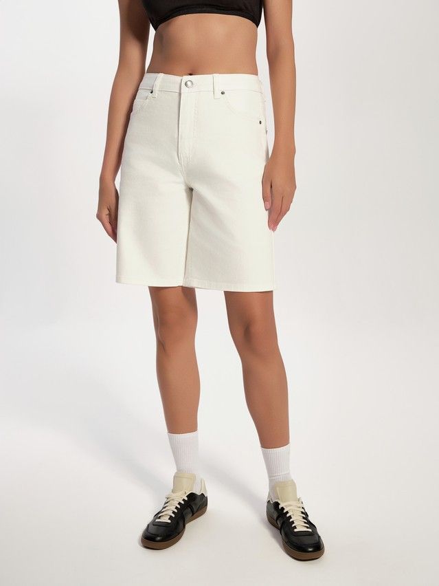 Шорты джинсовые женские CE CON-758, р.170-90, off white - 3