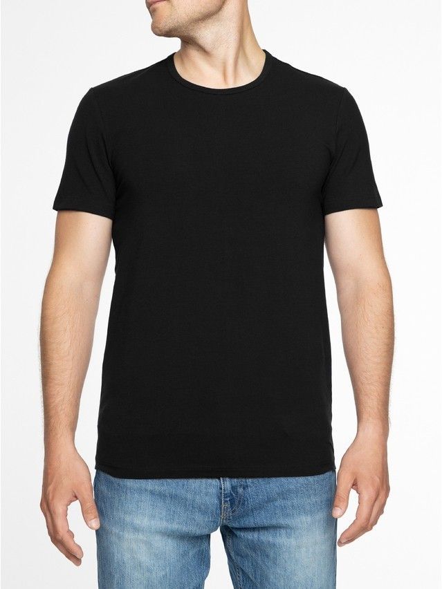 Фуфайка мужская DW BASIC MEN MF 2024 (пакет),р.170,176-100, black - 1