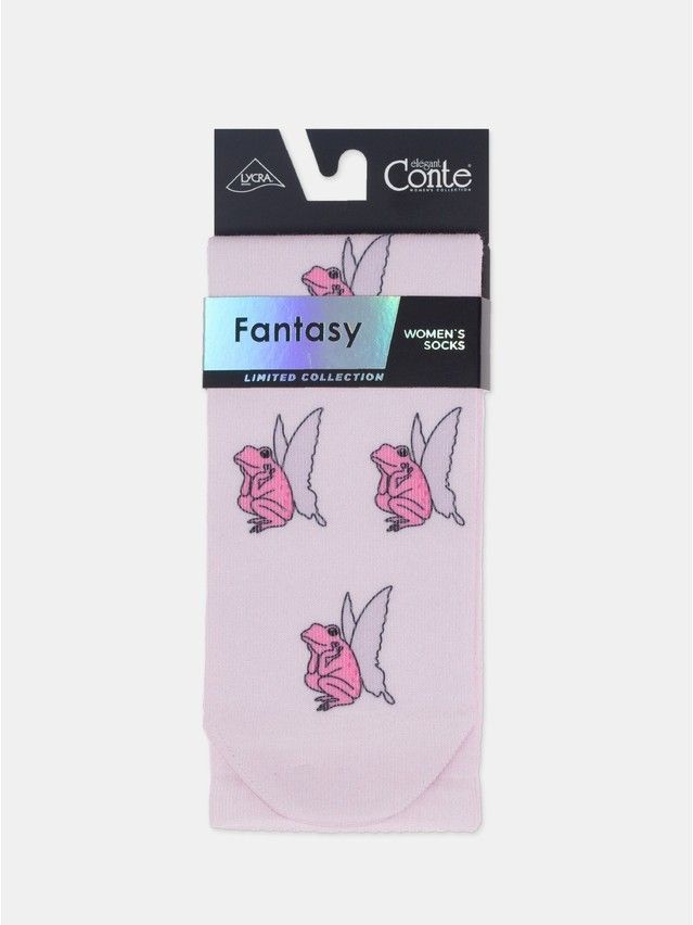 Носки женские хлопковые CE FANTASY 19С-236СП, р.23-25, 658 светло-розовый - 8