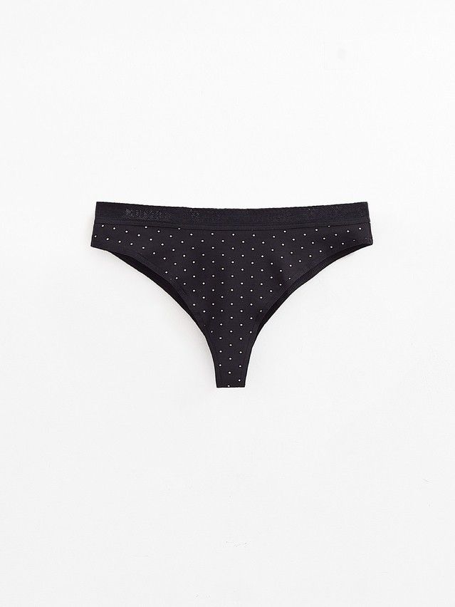Трусы женские CE PRINT DOTS LBR 2544, р.90, black-cameo - 3