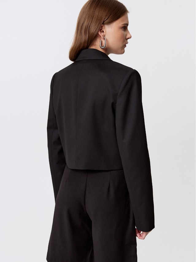 Жакет женский C LJ 3255, р.170-84-90, black - 2