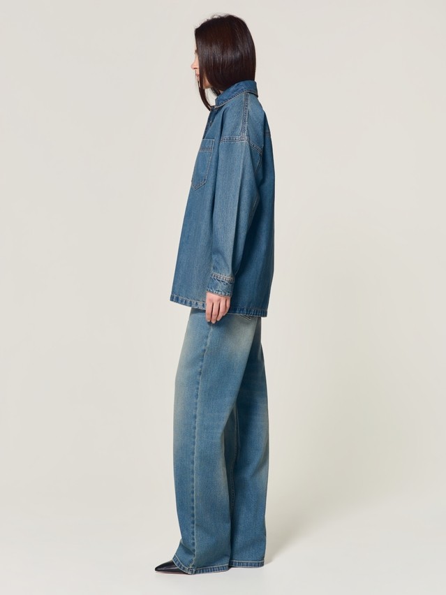 Ветровка джинсовая жен. C CON-944, р.170-84-90, blue tint - 13