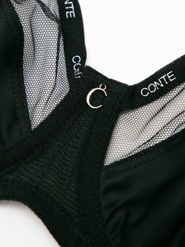 Бюстгальтер CE SECOND SKIN RB6190, р.70D, черный - 7