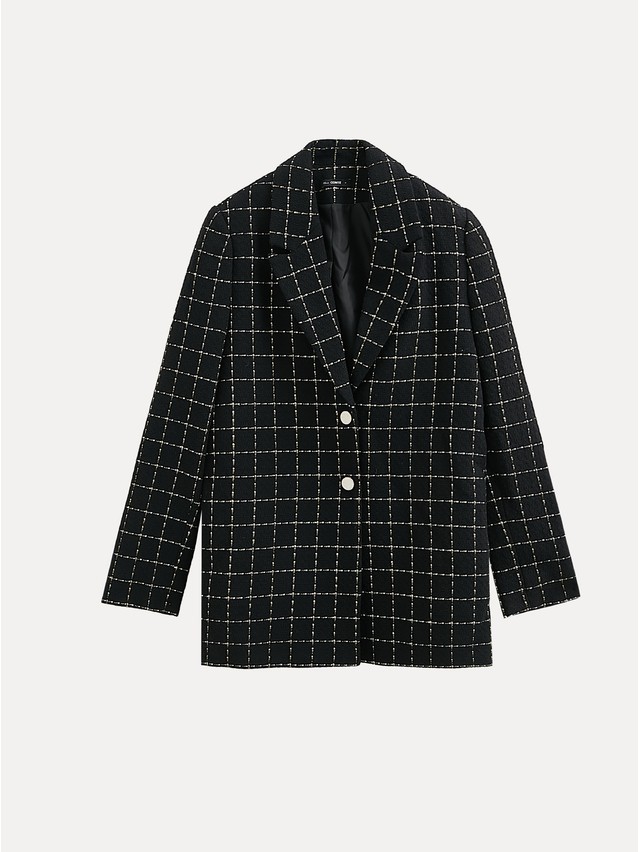 Жакет женский C LJ 3265, р.170-84-90, black-white - 1