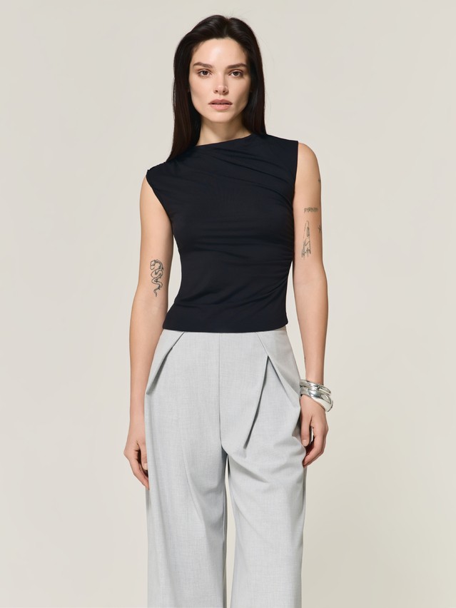 Блузка женская C LBL 3414, р.170-84, black - 2