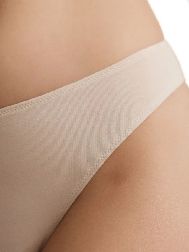 Трусы жен. C DOUBLE LINES LBR 3577, р.90, beige - 3