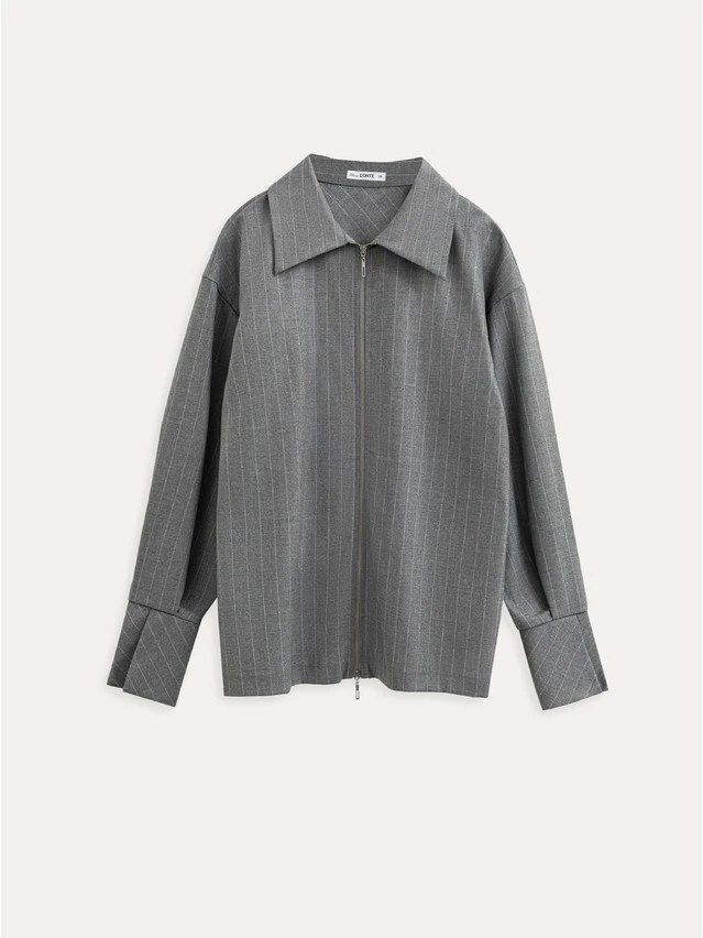 Рубашка жен. C LRU 3606, р.170-84-90, grey - 1