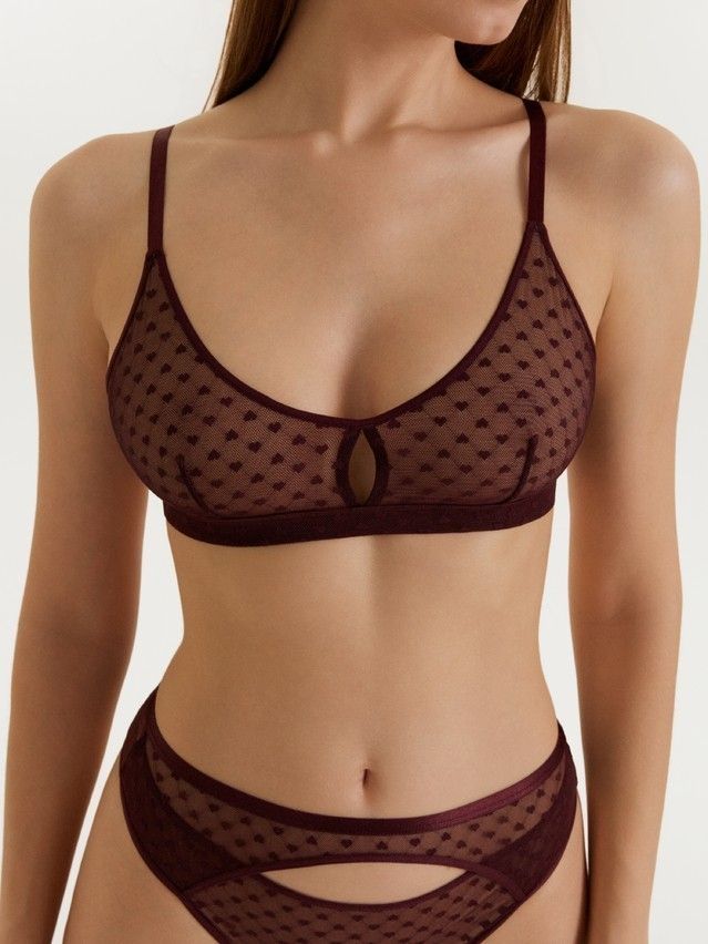 Топ женский C HEARTS LBE 3334, р.170-84, cherry - 1