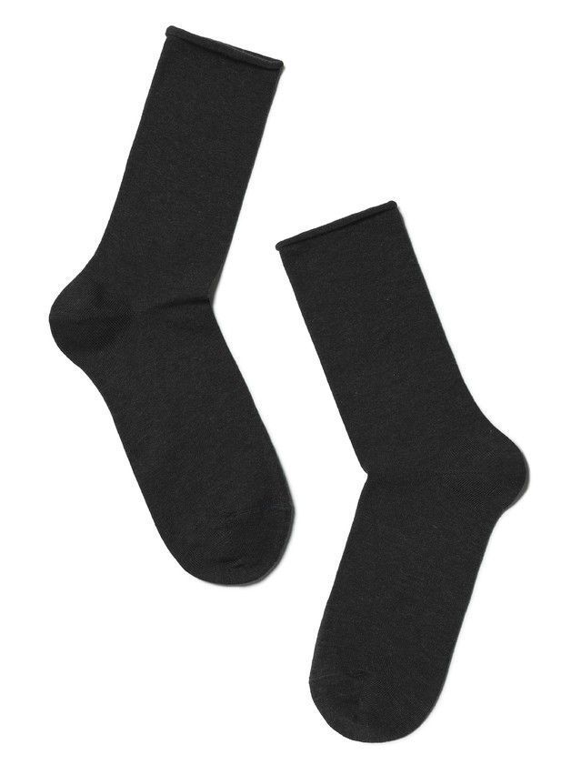 Носки женские хлопковые COMFORT (без резинки) 19С-101СП, р. 36-37, 000 графит - 2