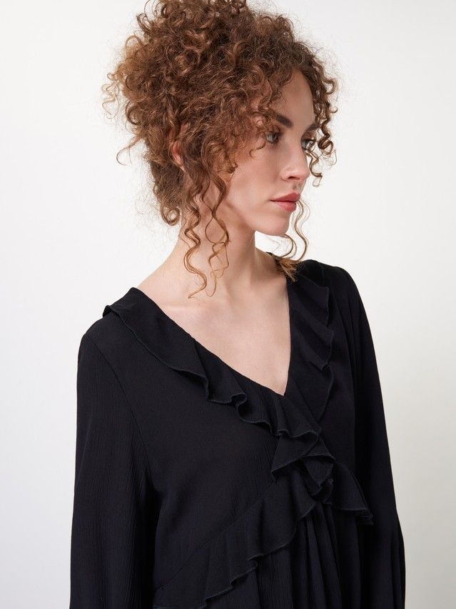 Платье жен. C LPL 3478, р.170-84-90, black - 4