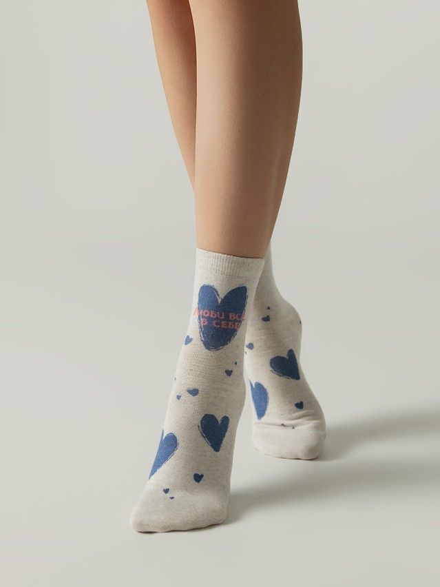 Носки женские CE FANTASY 20С-107/1СП, р.23-25, 1140 бежевый - 1