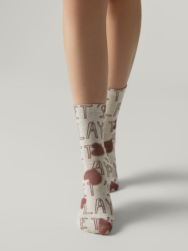 Носки женские CE FANTASY 20С-107/1СП, р.23-25, 1142 бежевый - 2