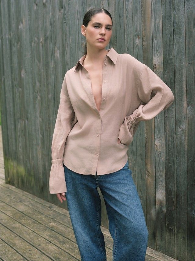 Блузка женская C LBL 3301, р.170-84-90, beige - 5