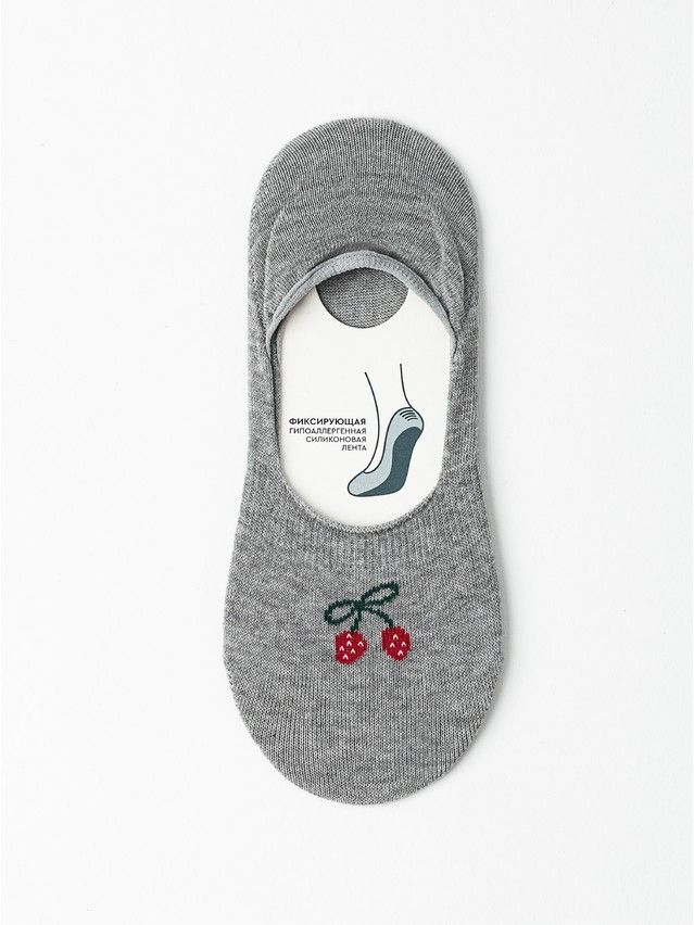 Подследники жен. хлопковые CE CLASSIC 16С-12СП, р.23-25, 1115 серый - 5