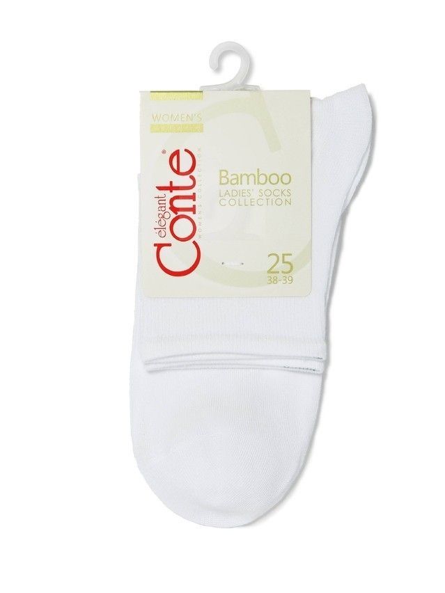 Носки вискозные женские BAMBOO 13С-84СП, р. 36-37, белый, рис. 000 - 3