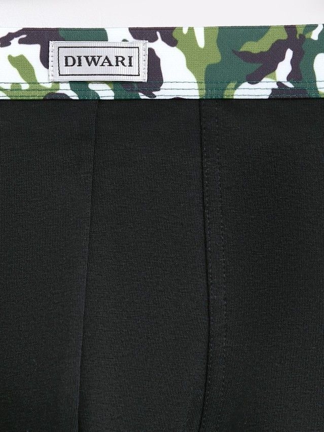 Трусы мужские DW BASIC MSH 700 (бандероль),р.78,82, black-green - 2