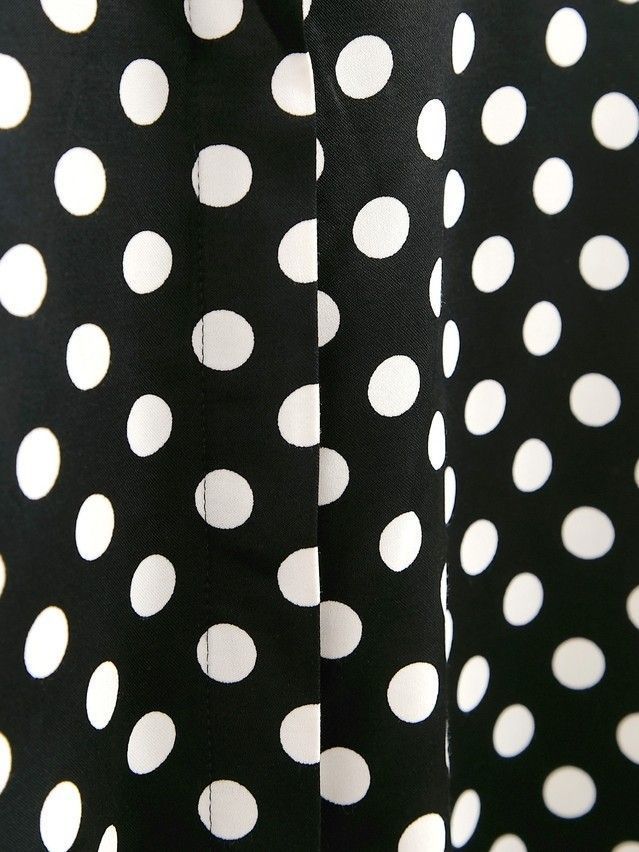 Блузка женская CE LBL 3314, р.170-84-90, black-white dots - 10