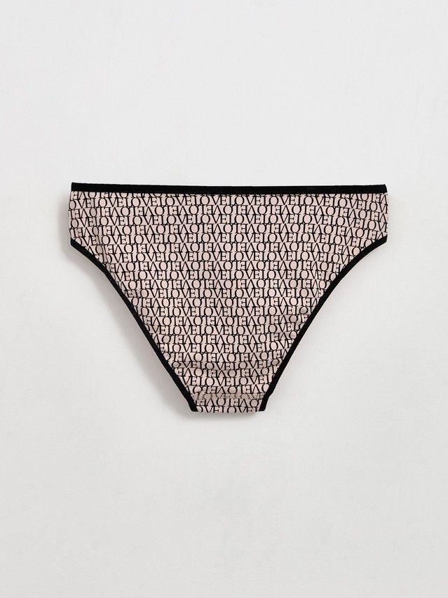 Трусы женские CE PRINT DOTS LB 2546, р.90, pink-black love - 4