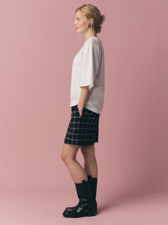 Джемпер женский C LD 3451, р.170-84, white-hearts - 6