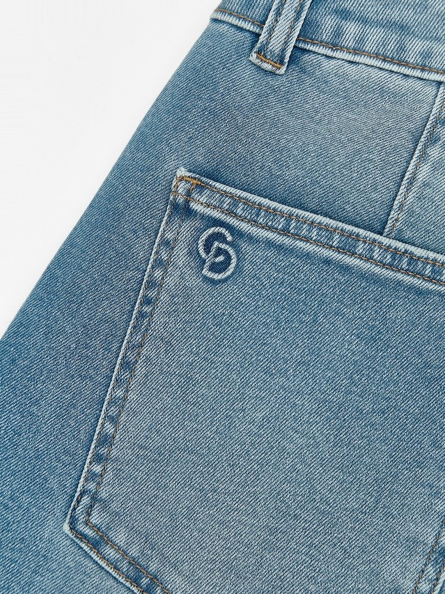 Джинсы жен. C CON-863, р.164-90, light blue - 10