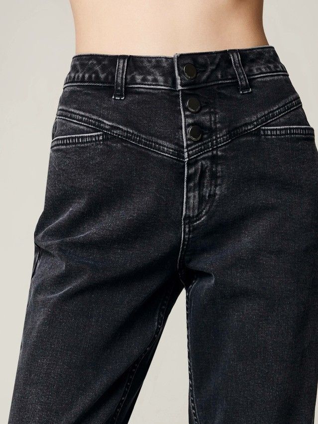 Брюки джинсовые женские CE CON-517, р.170-102, washed black - 1