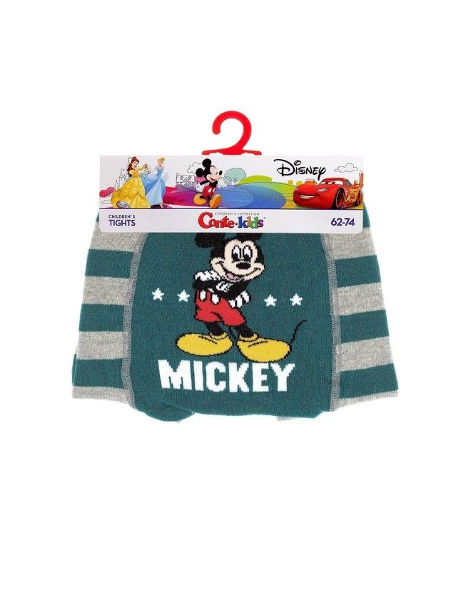 Колготки детские ©Disney 17С-130СПМ, р.62-74 , 456 темно-бирюзовый-серый - 3