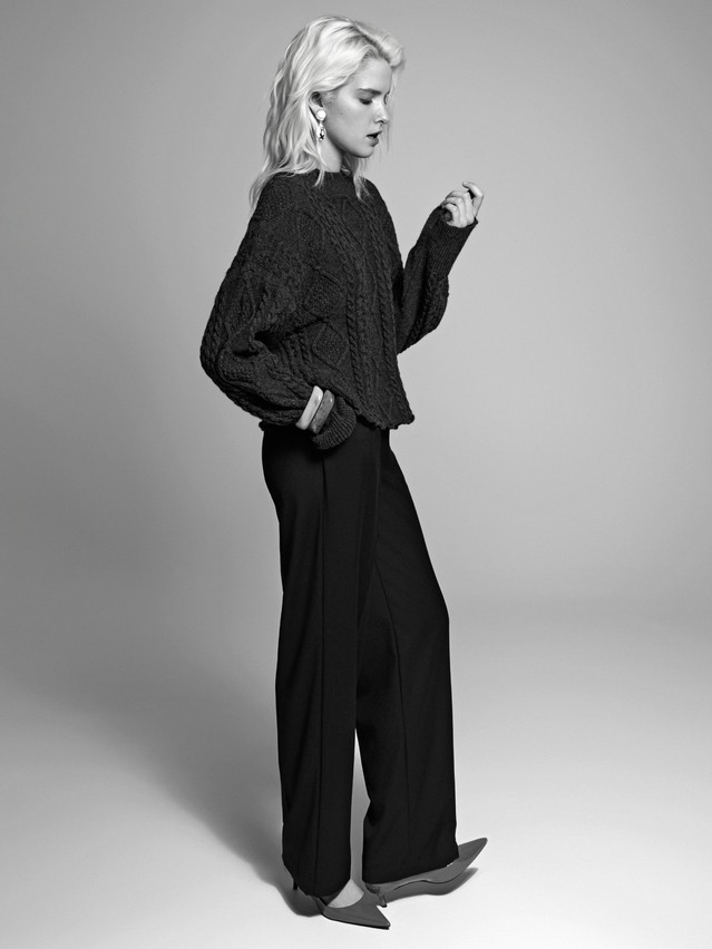 Джемпер женский CE LDK24129 24С-129СП, р.170-84, graphite melange - 3